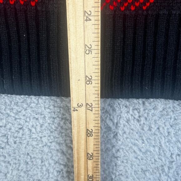 Mickey Mouse Cardigan Sweater Womens Small Red Buffalo Plaid Disney Forever 21 - Picture 9 of 11